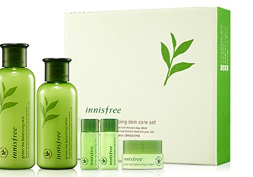 Innisfree Green Tea Balancing Skin Care Set EX