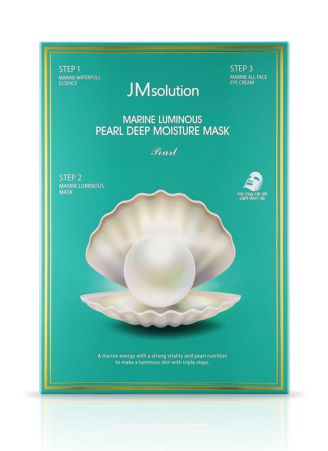 JM Solution Marine Luminous Pearl Deep Moisture Mask – K-Beauty US
