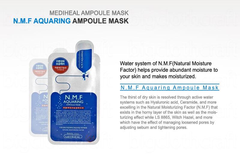 Mediheal N.M.F. Aquaring Ampoule Mask Ex