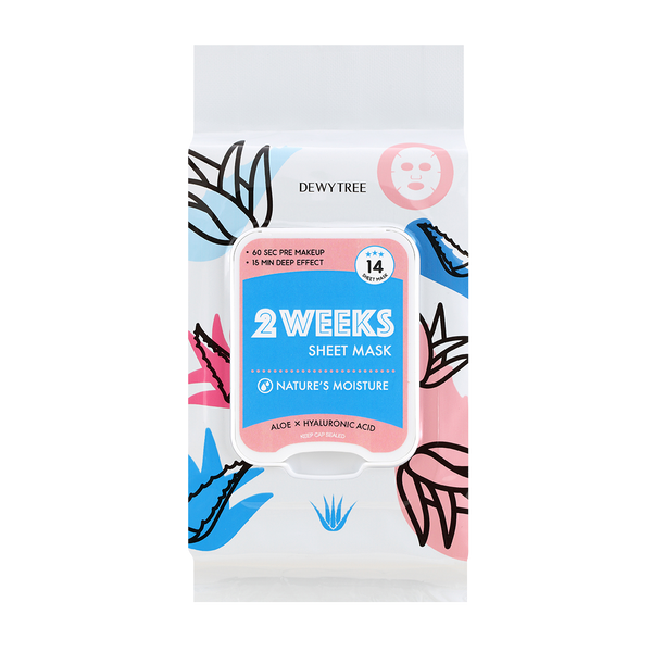 Dewytree Two Weeks Nature's Moisture Mask (14 sheets)